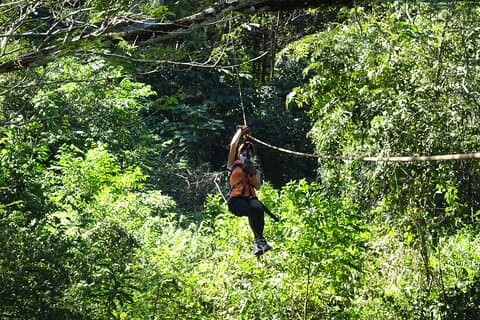 Costa Rica Monkey Jungle Zipline from Tamarindo